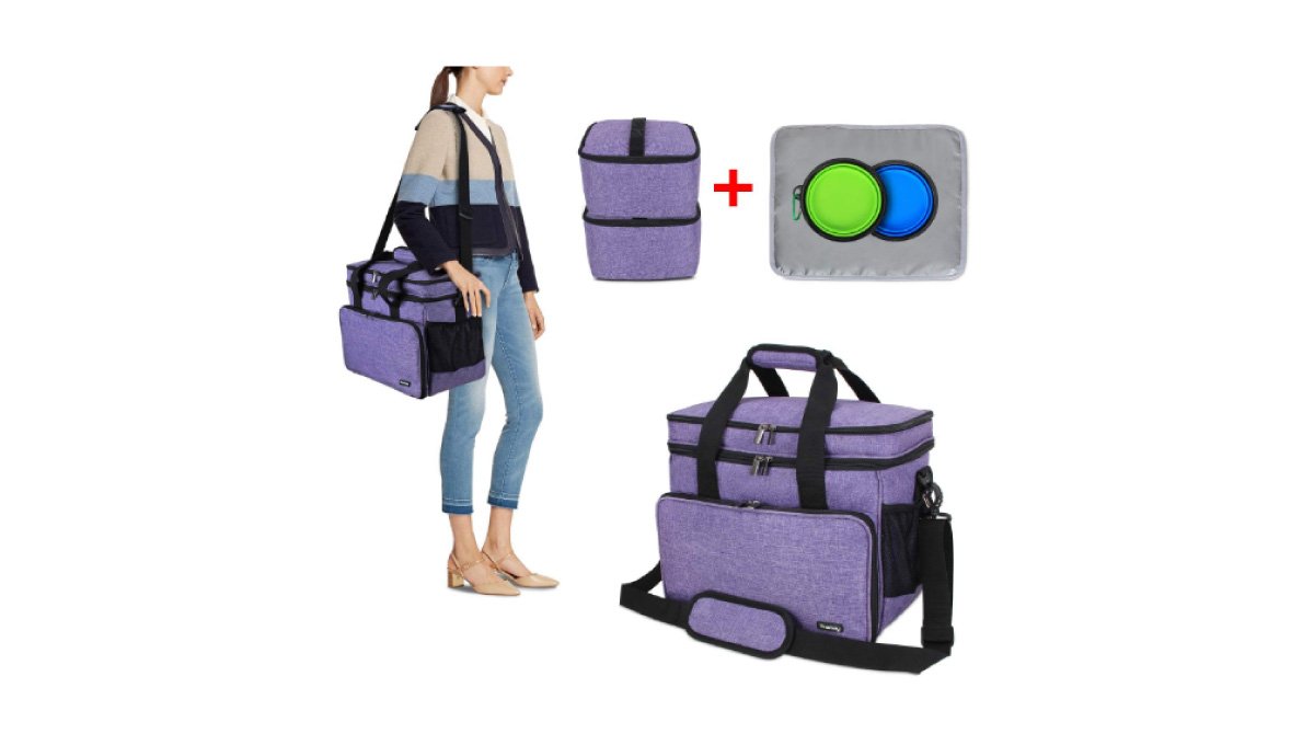 Teamoy-Double-Layer-Dog-Travel-Bag