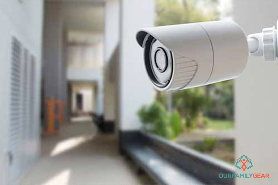 how to power outdoor security camera
