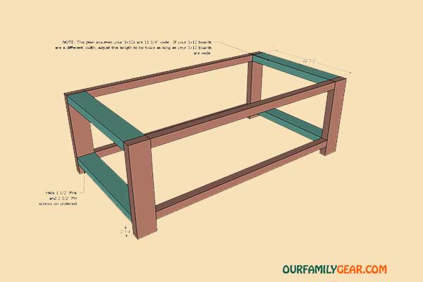 farmhouse coffee table,
