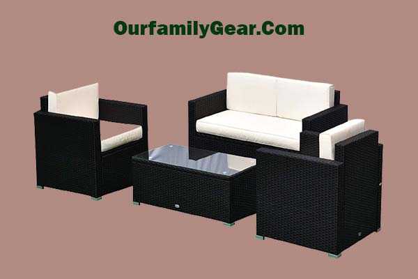 Cushioned Patio Furniture Set