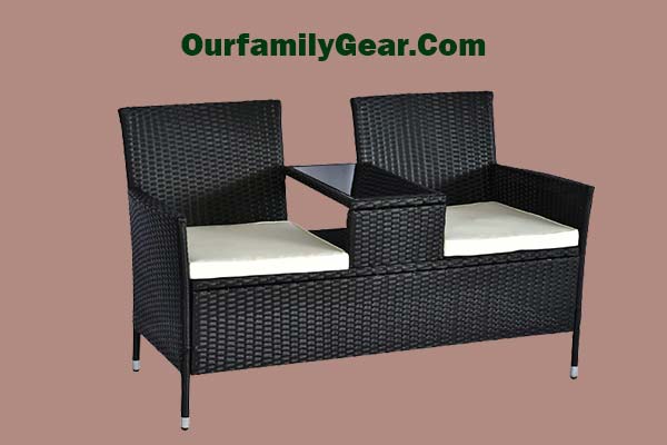 Wicker Conversation Furniture Set