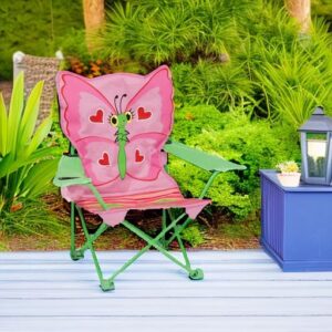 Melissa & Doug Bella Butterfly Child’s Outdoor Chair (Frustration-Free Packaging)