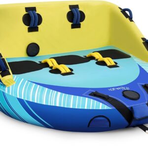 EVAJOY 3 Person Towable Tube for Boating