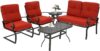 Very nice 5 Pcs Outdoor Patio Furniture Conversation Sets