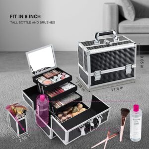 Travel Cosmetic Organizer with Compartments
