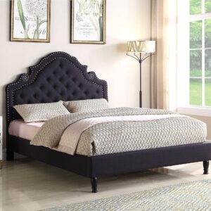 The Best Tall Platform Bed with Cloth Headboard