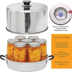 Kitchen Crop Steam Canner with Temperature Indicator