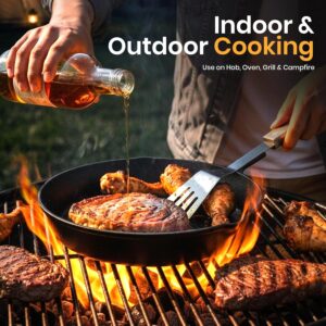 Utopia Kitchen Cast Iron Skillet Set