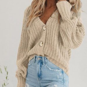 Chunky Knit Cardigan