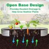 JERIA galvanized raised garden
