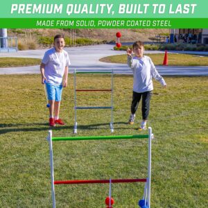 Steel Ladder Toss Game Set