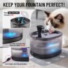 Veken cat water fountain
