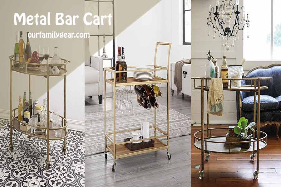 Buy Metal Bar Cart Home Bars Online at Overstock