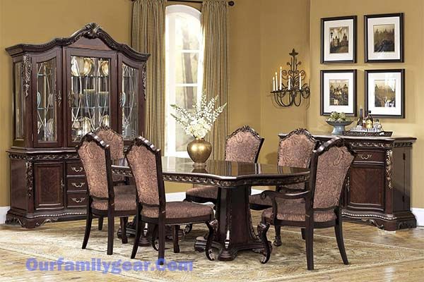 How to update an old dining room set – My dining room with replacing the furniture