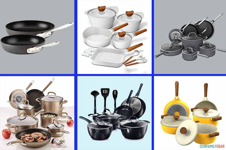 The best quality non stick induction cookware set buy in online