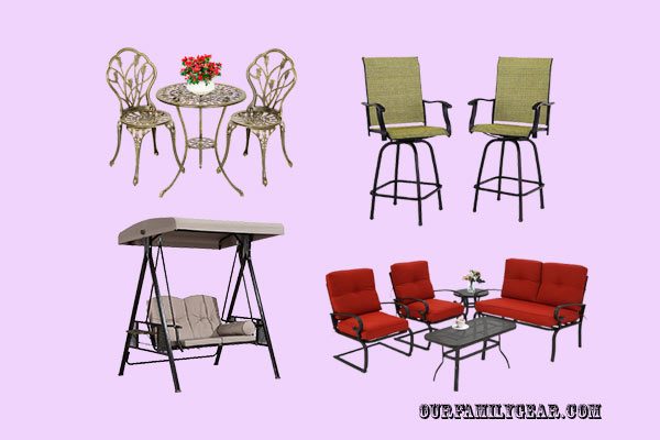 The wrought iron patio furniture set | Outdoor patio furniture