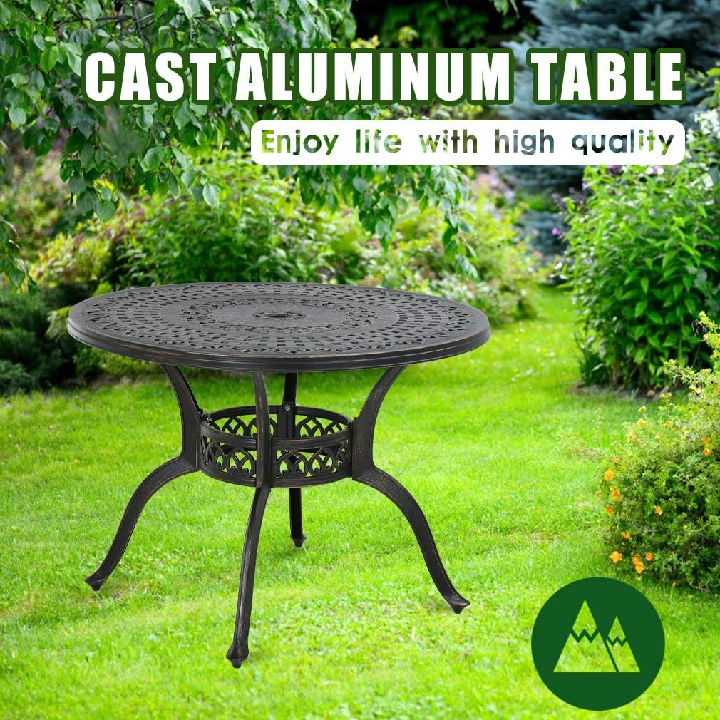 Quality FDW Patio Dining Table Outdoor Dining Table