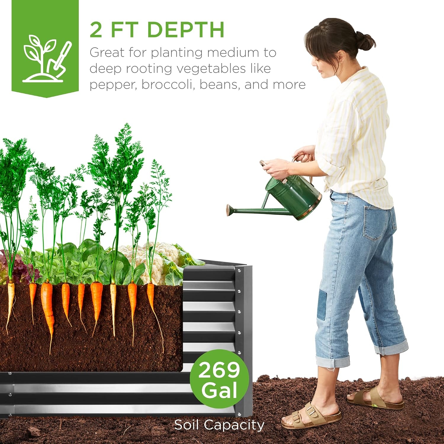 Best Choice Raised Garden Bed