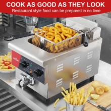 CROSSON Electric Countertop Deep Fryer