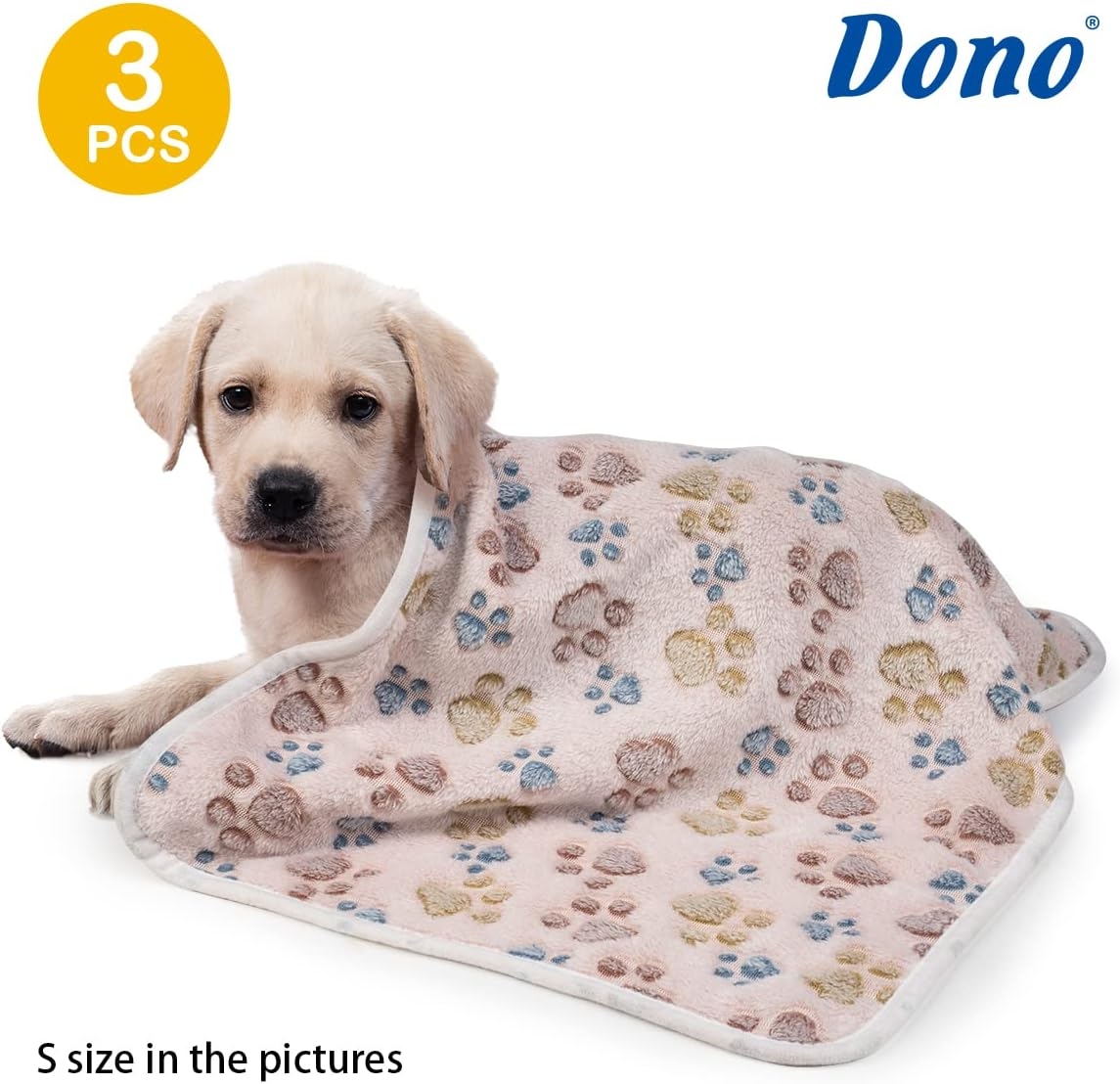 Dono Soft Fleece Pet Blankets for Dogs