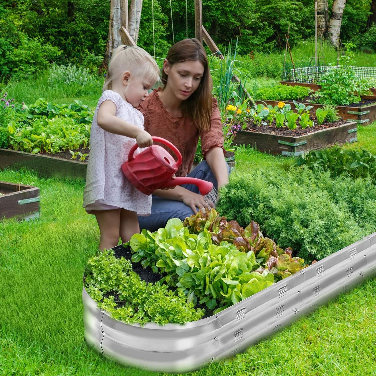 GADI Galvanized Raised Garden Bed