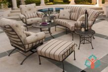 How to identify vintage Woodard patio furniture Step by Step Instruction