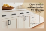 How to install cabinet handles the easy way