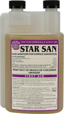 Star San High Foaming No-Rinse Sanitizer