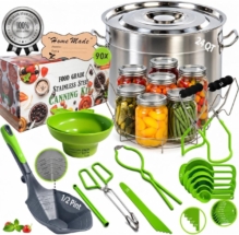 Supa Ant Stainless Steel Canning Pot with Rack & Lid