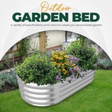 Utopia Home Galvanized Raised Garden Bed