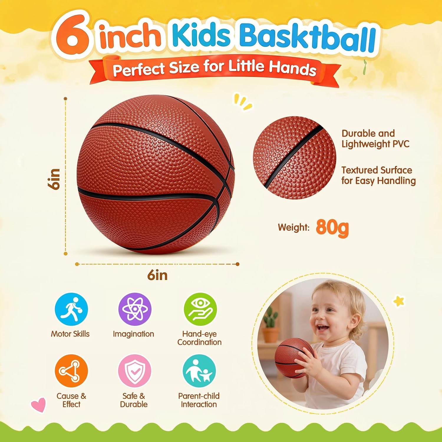 Basketball Set Toddlers & Teens, Indoor Outdoor Pool Play